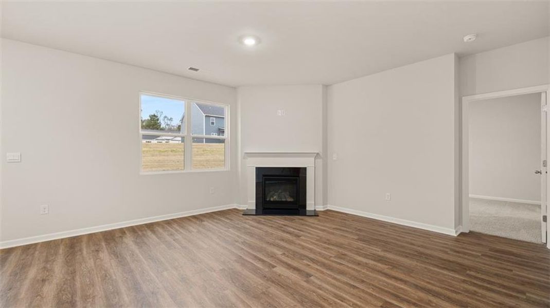Spacious, unfurnished interior of a new home in The Preserve at Agricultural Village, Perry (Image 14).