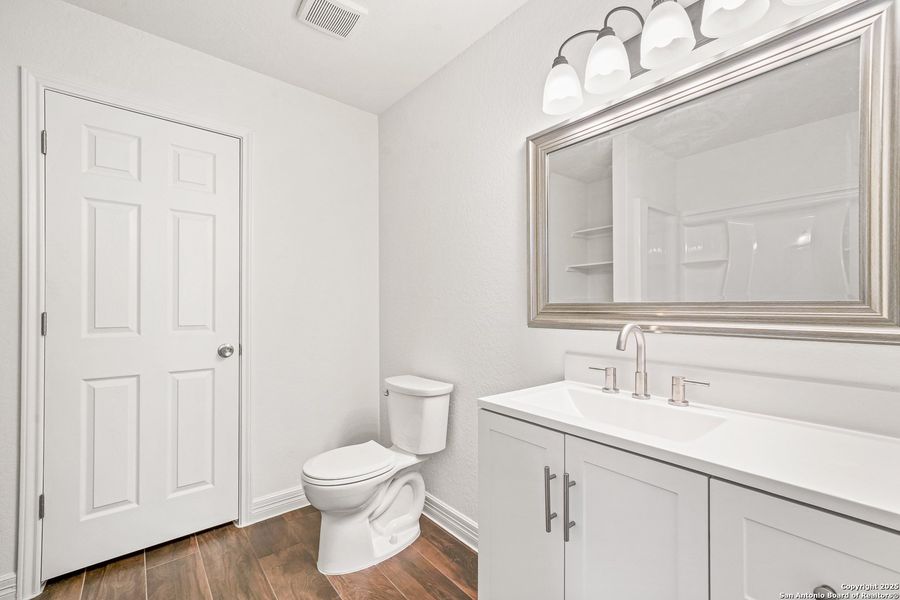 Furnished interior view inside a new home in , San Antonio (Image 8).