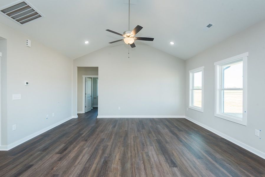 Representative unfurnished interior of a home built from the Harrison by Foundation Home Builders LLC in Old Hickory Crossing, Mocksville (Image 28). Representative unfurnished interior of a home built from the Harrison by Foundation Home Builders LLC in Old Hickory Crossing, Mocksville (Image 28).
