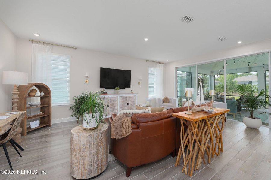 Furnished interior view inside a new home in RiverTown, St. Johns (Image 10).