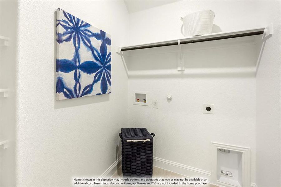 Furnished interior view inside a new home in Timberbrook 3B-4A, Justin (Image 4).