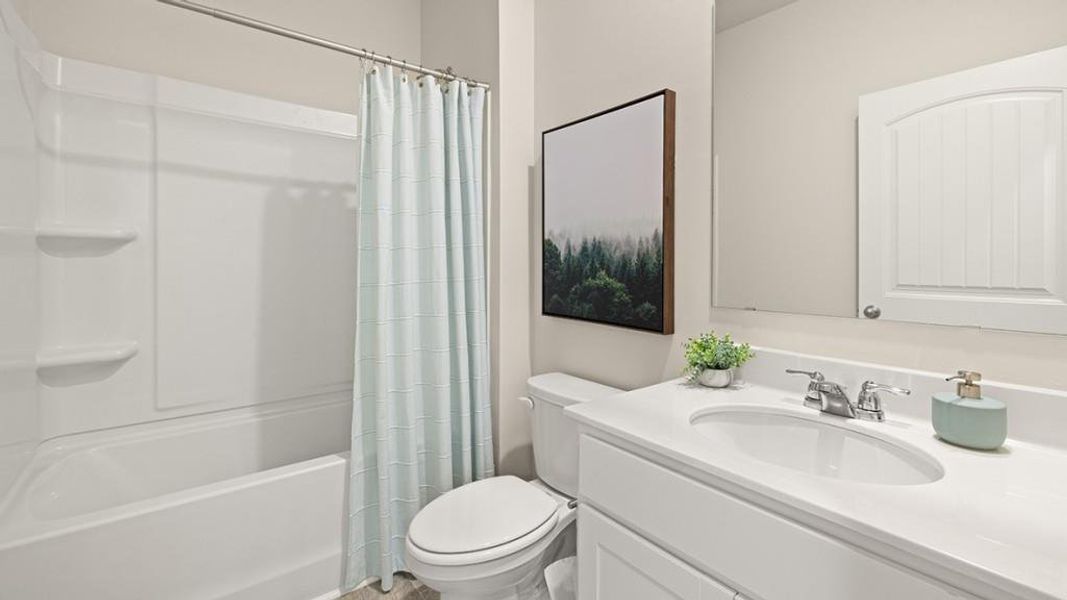 Furnished interior view inside a new home in Braselton Village, Braselton (Image 24). Furnished interior view inside a new home in Braselton Village, Braselton (Image 24).