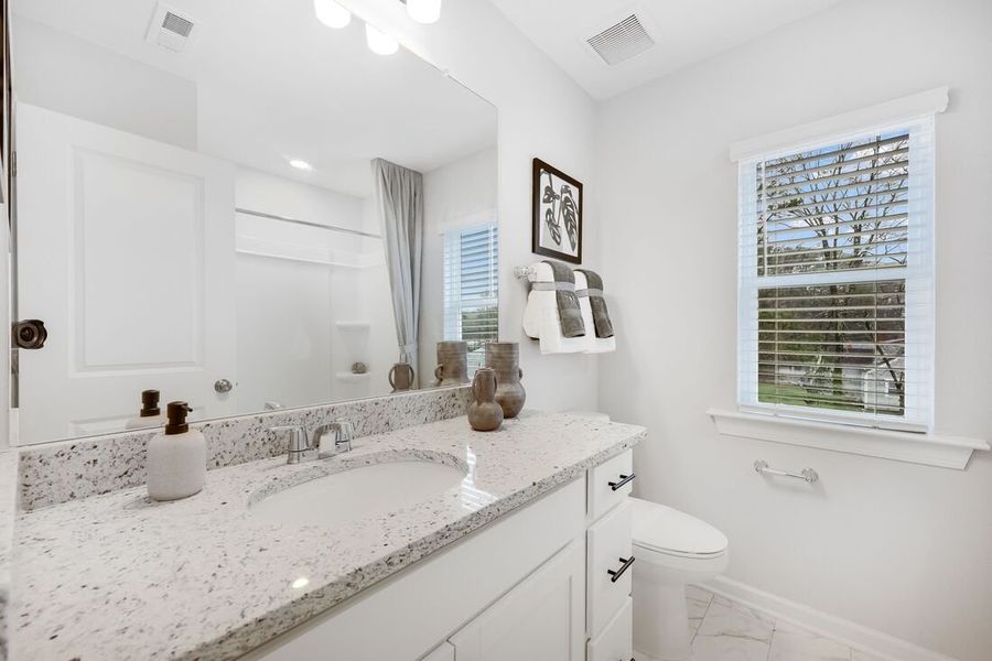 Furnished interior view inside a new home in Buffalo Townes, Garner (Image 16).