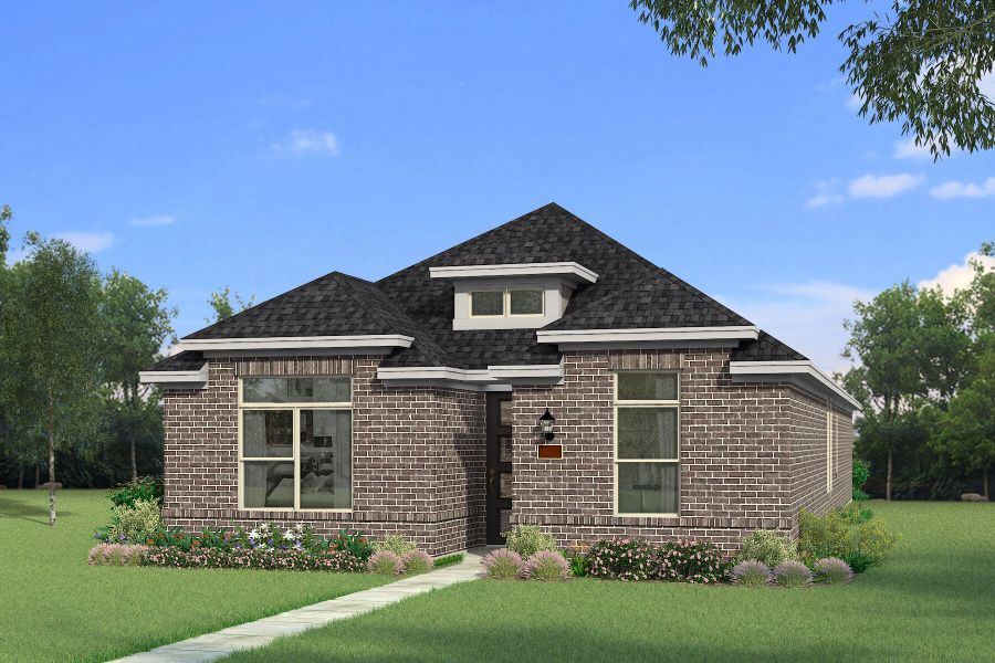 The Angelina - Modern Prairie Elevation
