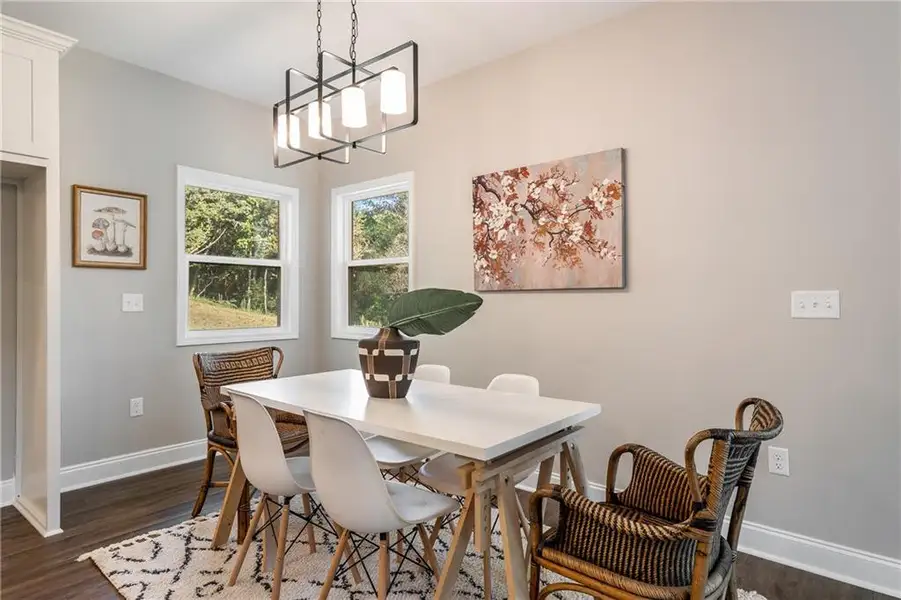 Furnished interior view inside a new home in , East Ellijay (Image 14).