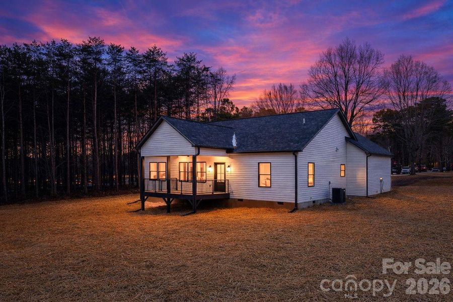 Exterior details and patio area of a home in , Lincolnton (Image 27).