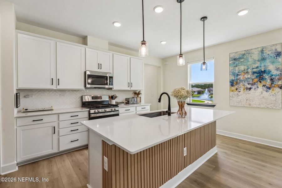 Furnished interior view inside a new home in Seasons at Morada, St. Augustine (Image 17).
