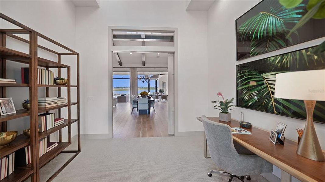 Furnished interior view inside a new home in , Venice (Image 11).