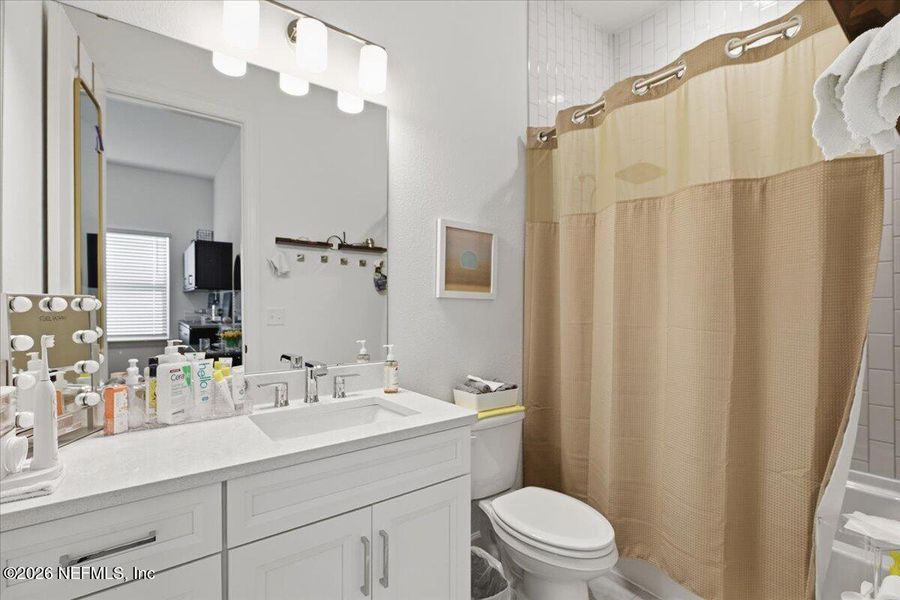 Furnished interior view inside a new home in Seven Pines 50' Rear Entry, Jacksonville (Image 7). Furnished interior view inside a new home in Seven Pines 50' Rear Entry, Jacksonville (Image 7).