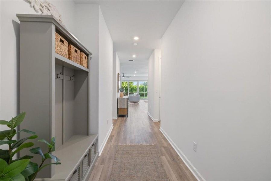 Foyer from front door