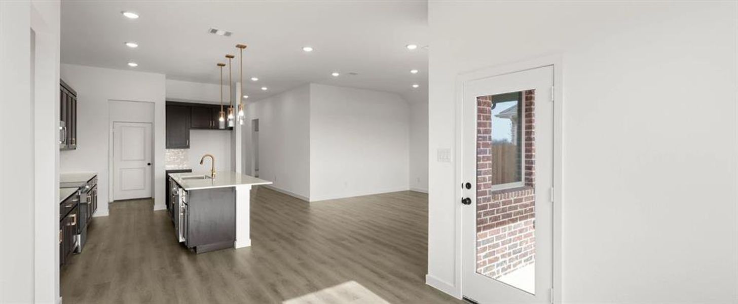 Open Kitchen-Dining Room