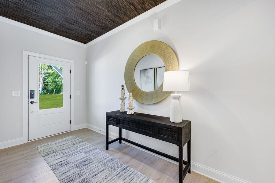 Representative furnished interior of a home built from the Ashford by Taylor Morrison in Silverstone, Knightdale (Image 7).