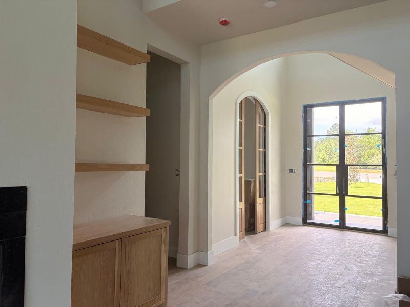 In-progress construction of a new home in , Montgomery, TX (Image 33).