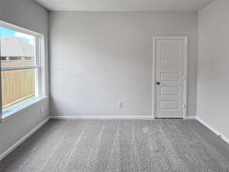 The Crawford- Bedroom 3. Home under construction. Sample floor plan photo used for illustrative purposes only. Upgrades, selections options, windows and colors may vary. The Crawford- Bedroom 3. Home under construction. Sample floor plan photo used for illustrative purposes only. Upgrades, selections options, windows and colors may vary.