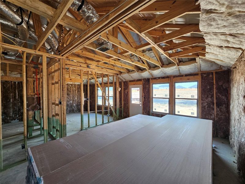 In-progress construction of a new home in Lexington Heights, Willis, TX (Image 14).