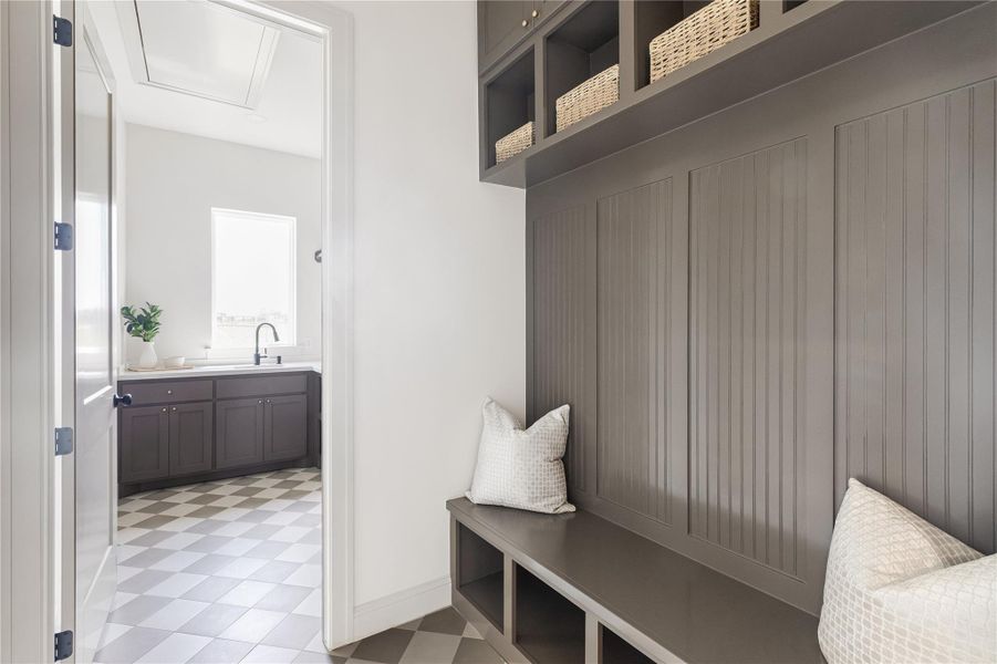 Garage Entry To The Left