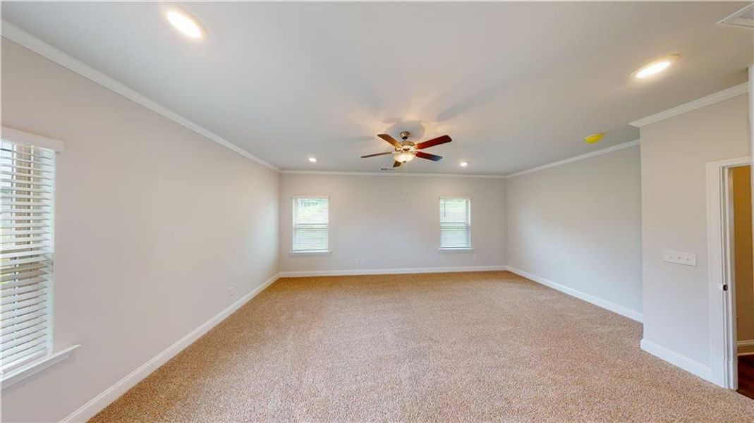 Spacious, unfurnished interior of a new home in Holliday Pass, Griffin (Image 20). Spacious, unfurnished interior of a new home in Holliday Pass, Griffin (Image 20).