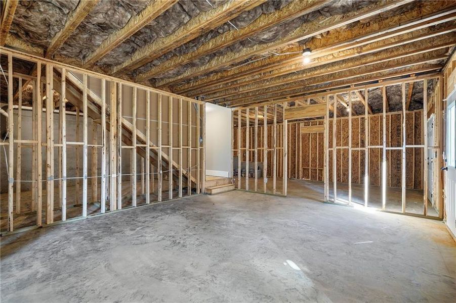 In-progress construction of a new home in , Calhoun, GA (Image 39).