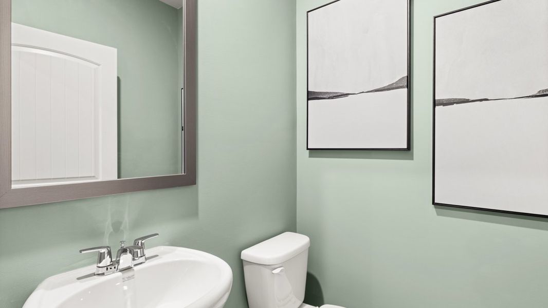 Representative furnished interior of a home built from the Sudbury by D.R. Horton in Carlton, Douglasville (Image 15).