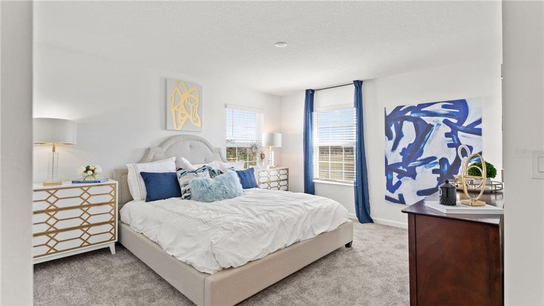 Furnished interior view inside a new home in Bridgewalk, St. Cloud (Image 27).