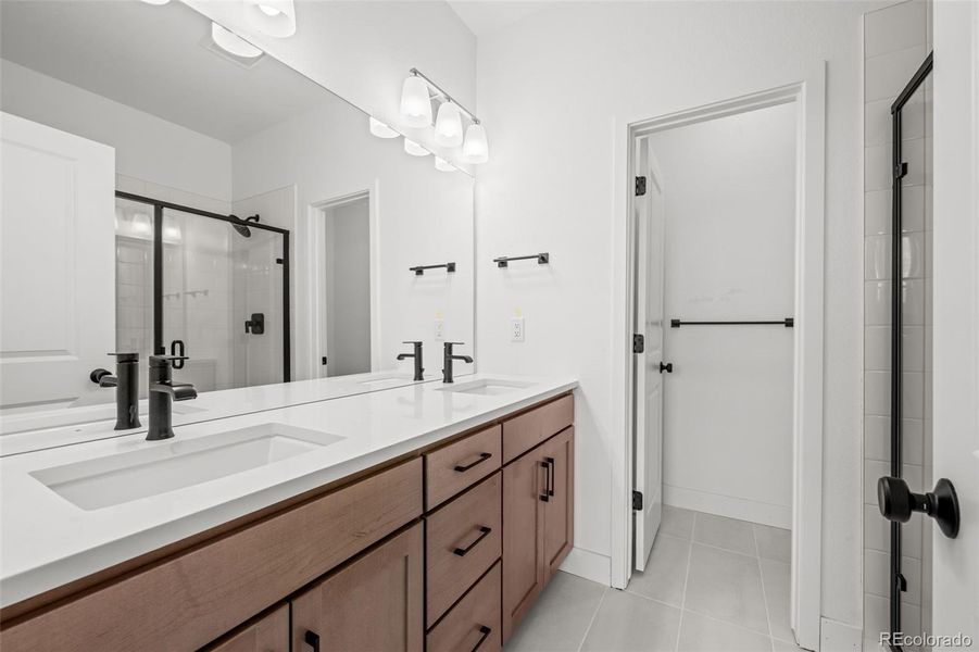 Furnished interior view inside a new home in , Denver (Image 9).