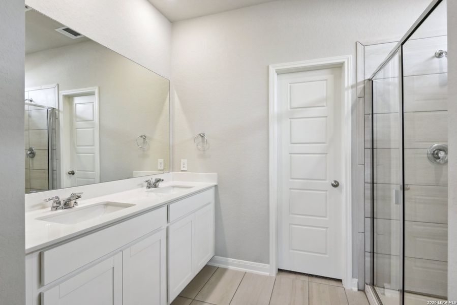 Furnished interior view inside a new home in Kallison Ranch, San Antonio (Image 6).