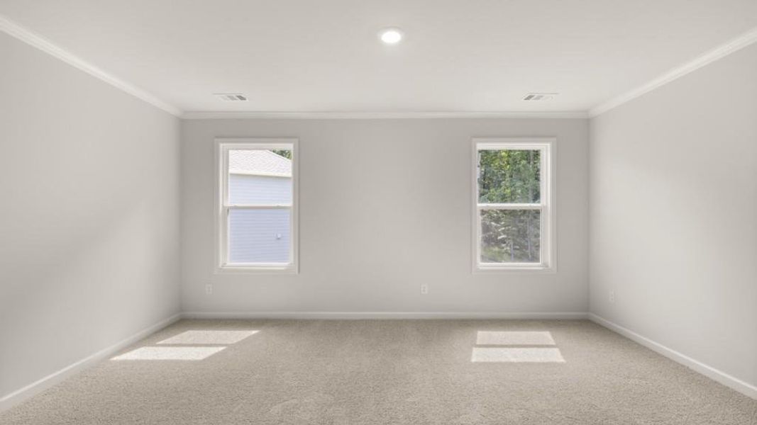 Spacious, unfurnished interior of a new home in Butner Estates, South Fulton (Image 27).