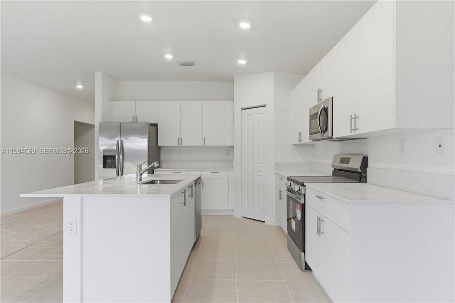 Furnished interior view inside a new home in , Homestead (Image 9).