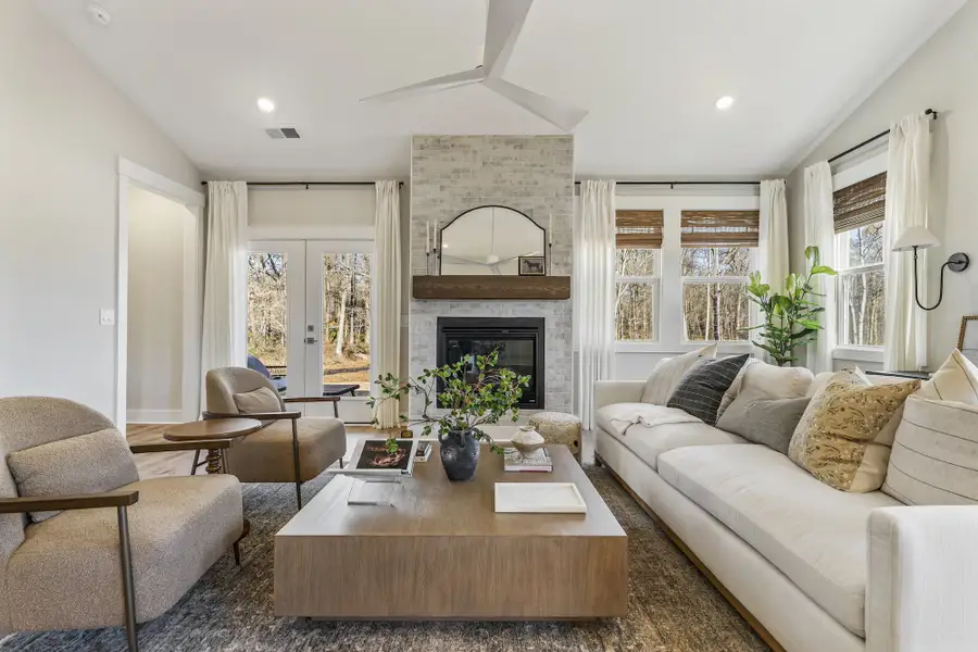 Representative furnished interior of a home built from the Whitmore by Hunter Quinn Homes in South Park, Piedmont (Image 12).