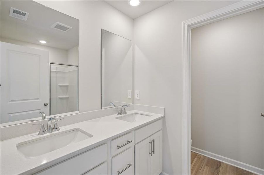 Furnished interior view inside a new home in Artisan Walk, Fairburn (Image 10).