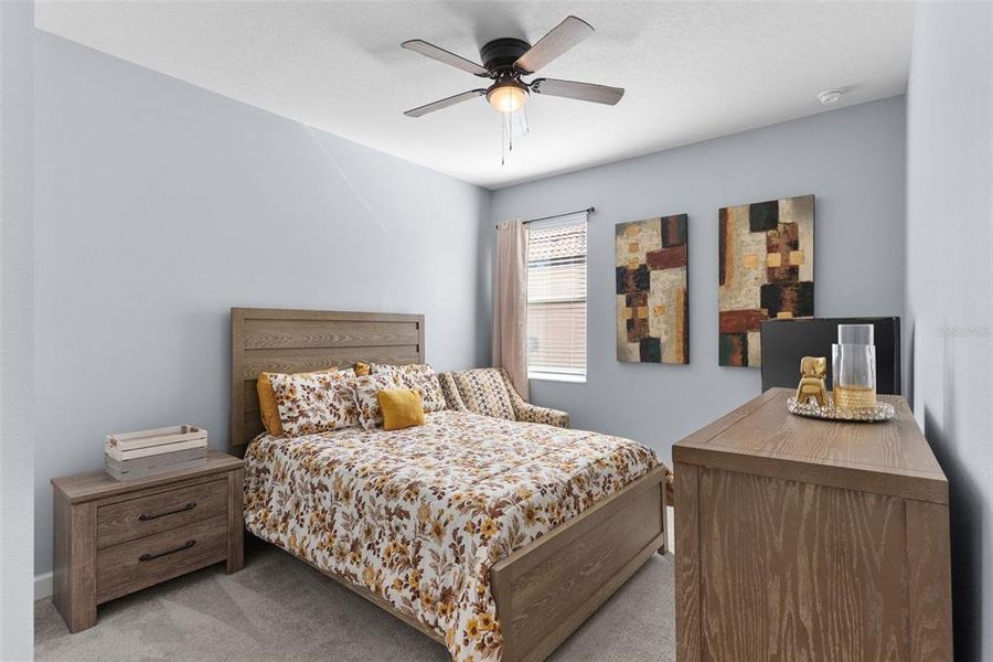 Furnished interior view inside a new home in Southshore Bay Active Adult, Wimauma (Image 31). Furnished interior view inside a new home in Southshore Bay Active Adult, Wimauma (Image 31).