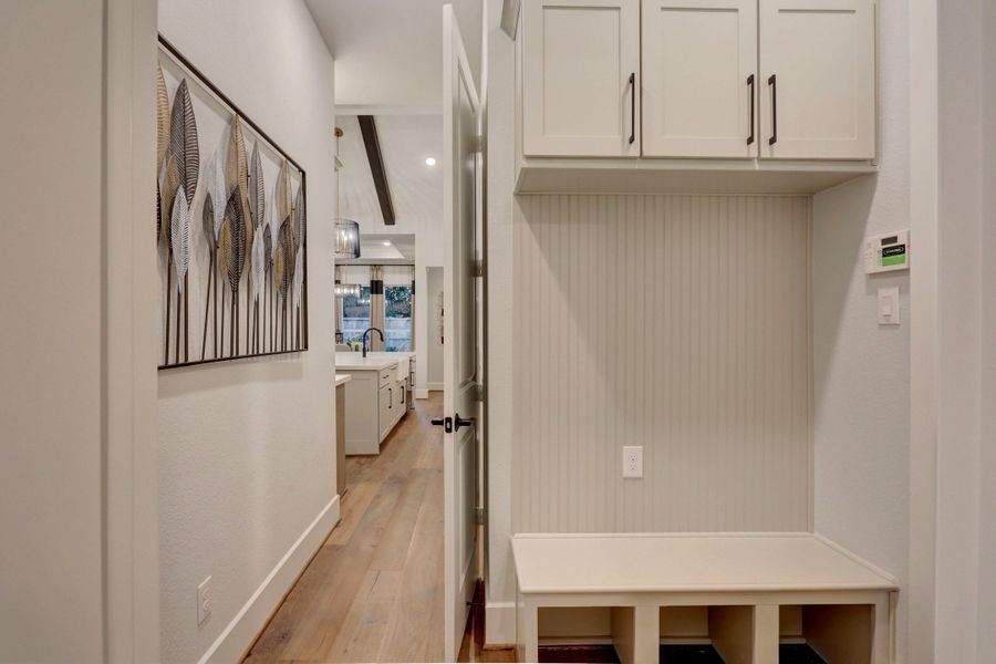 Representative furnished interior of a home built from the The Lindy by Westin Homes in Flora, Hutto (Image 12).