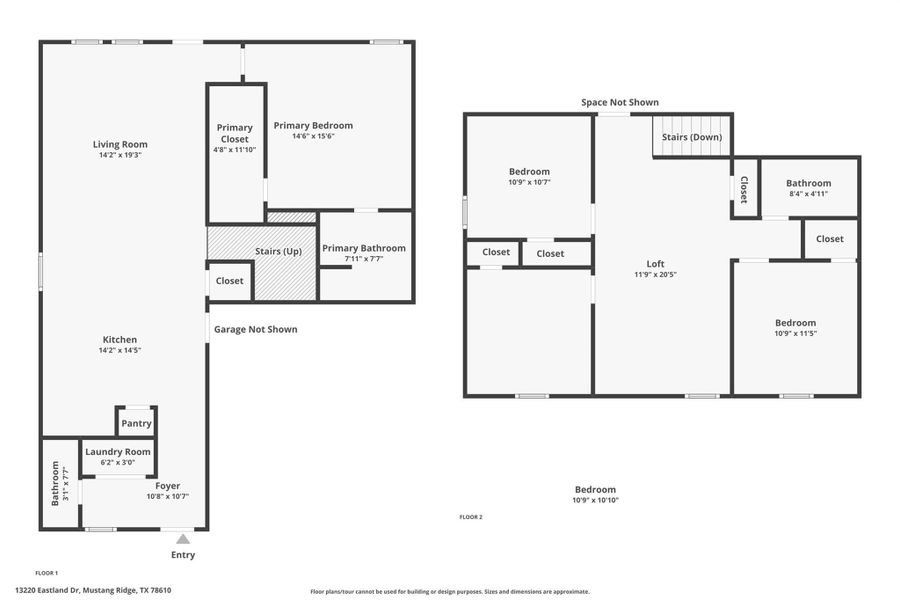 View of home floor plan
