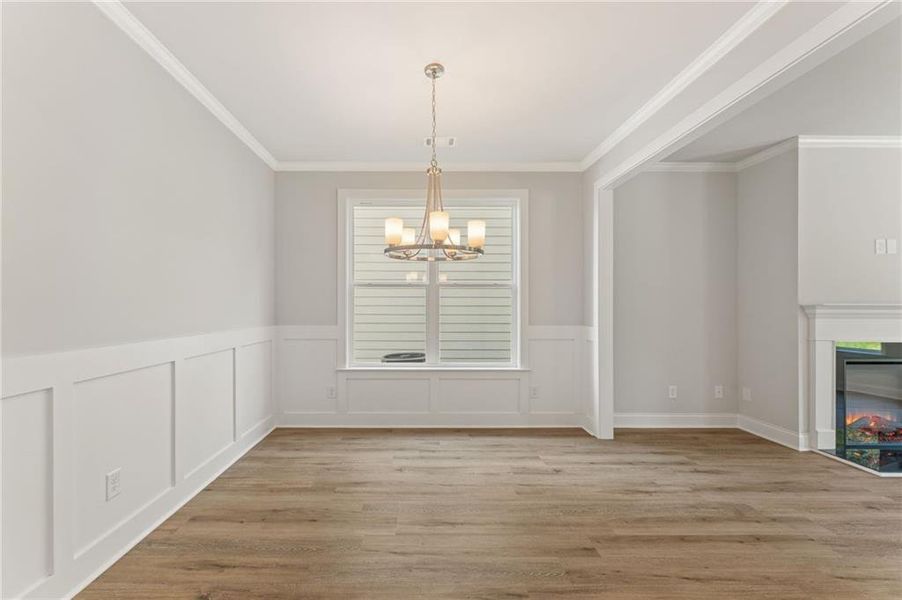 Spacious, unfurnished interior of a new home in Clark Farms, Flowery Branch (Image 21).