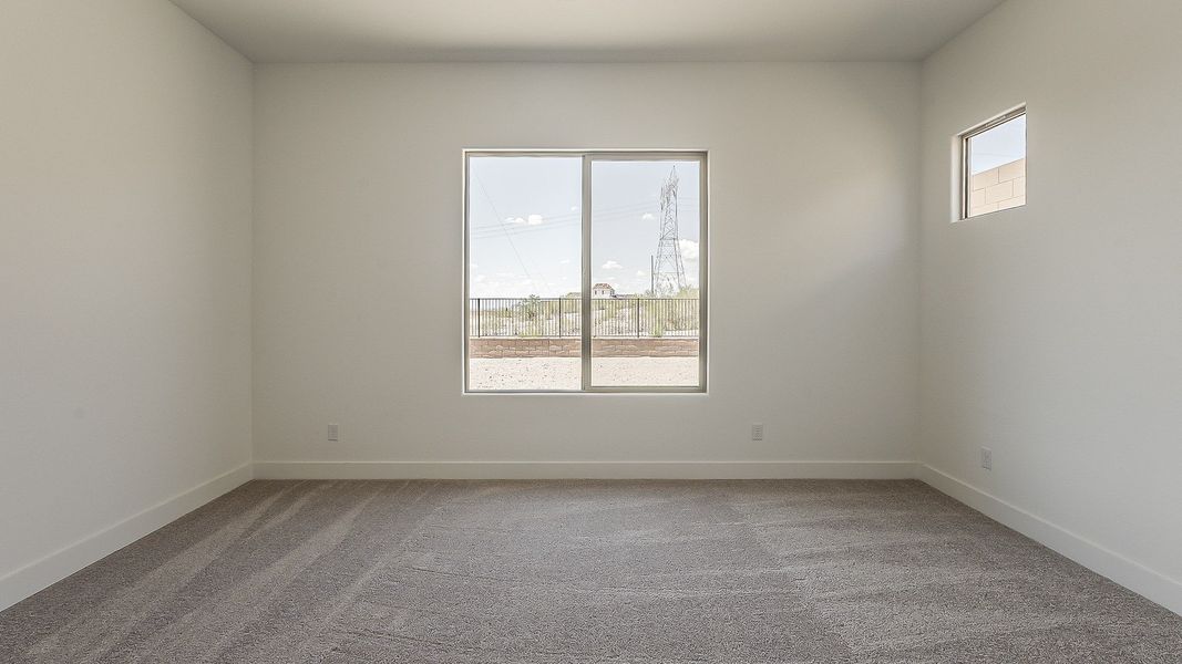 Furnished interior view inside a new home in Hacienda at Estrella, Goodyear (Image 12).