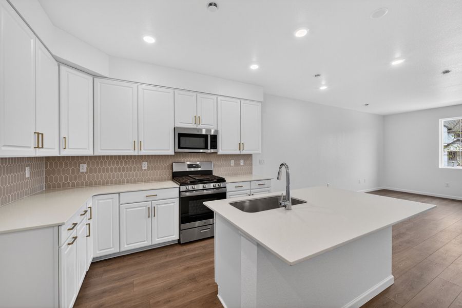 Furnished interior view inside a new home in Parterre, Thornton (Image 3).