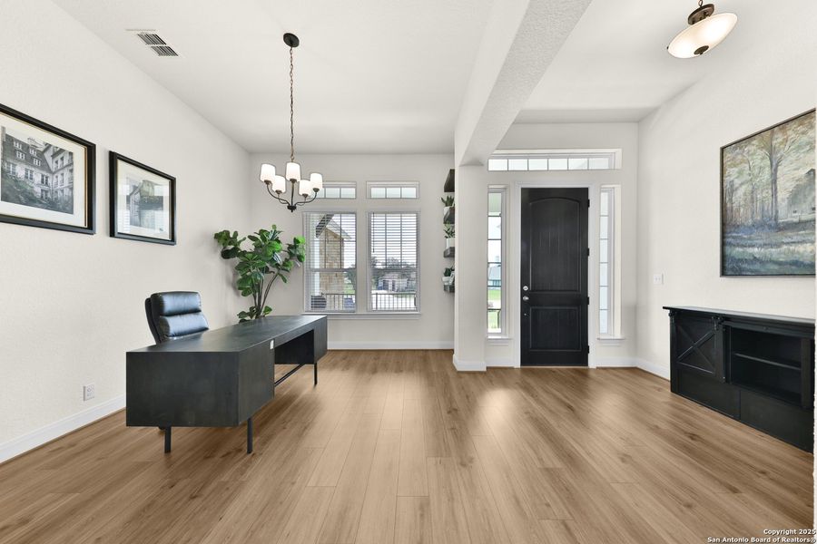 Furnished interior view inside a new home in Megans Landing – Half-Acre Homesites, Castroville (Image 15). Furnished interior view inside a new home in Megans Landing – Half-Acre Homesites, Castroville (Image 15).