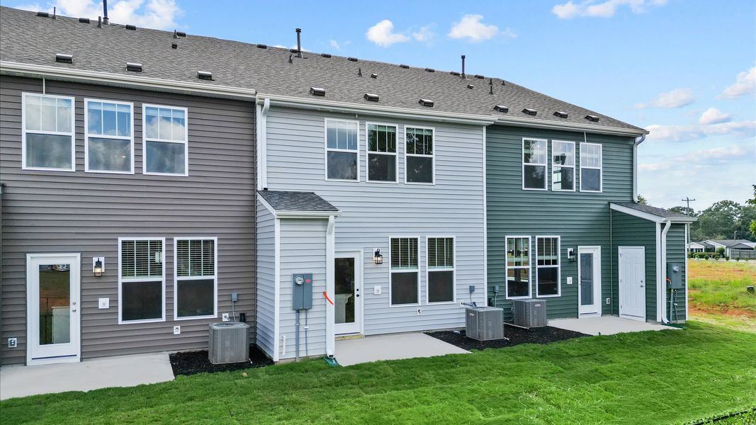 Functional design and eye-catching details in this accomplished townhome at Saluda Crossing Functional design and eye-catching details in this accomplished townhome at Saluda Crossing