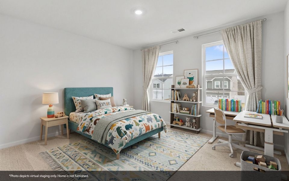 Furnished interior view inside a new home in Fieldstone, Lexington (Image 12).