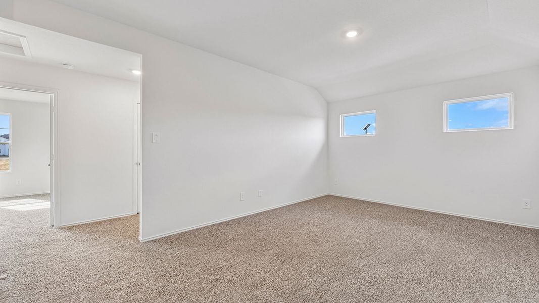 Spacious, unfurnished interior of a new home in Watermill, Uhland (Image 33). Spacious, unfurnished interior of a new home in Watermill, Uhland (Image 33).