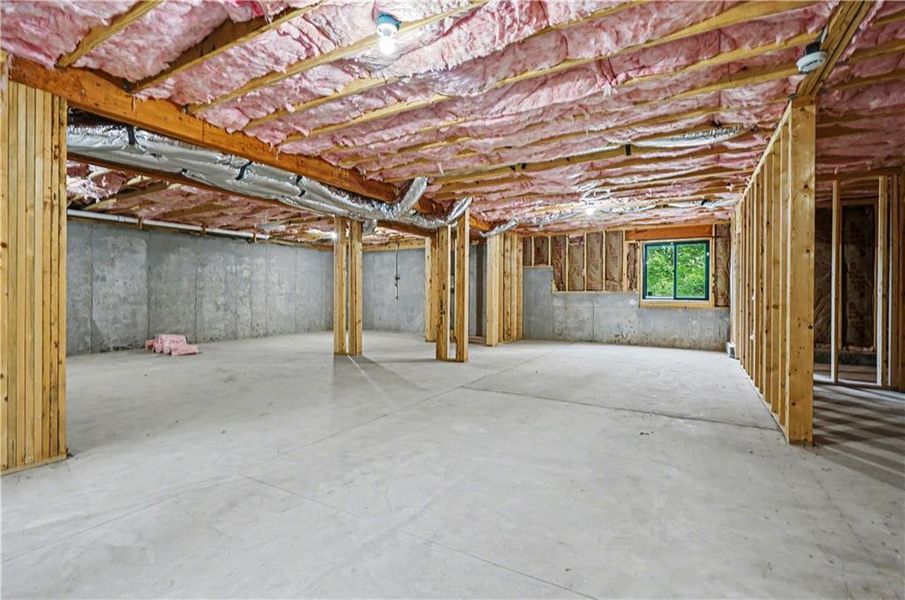 In-progress construction of a new home in , Loganville, GA (Image 52).