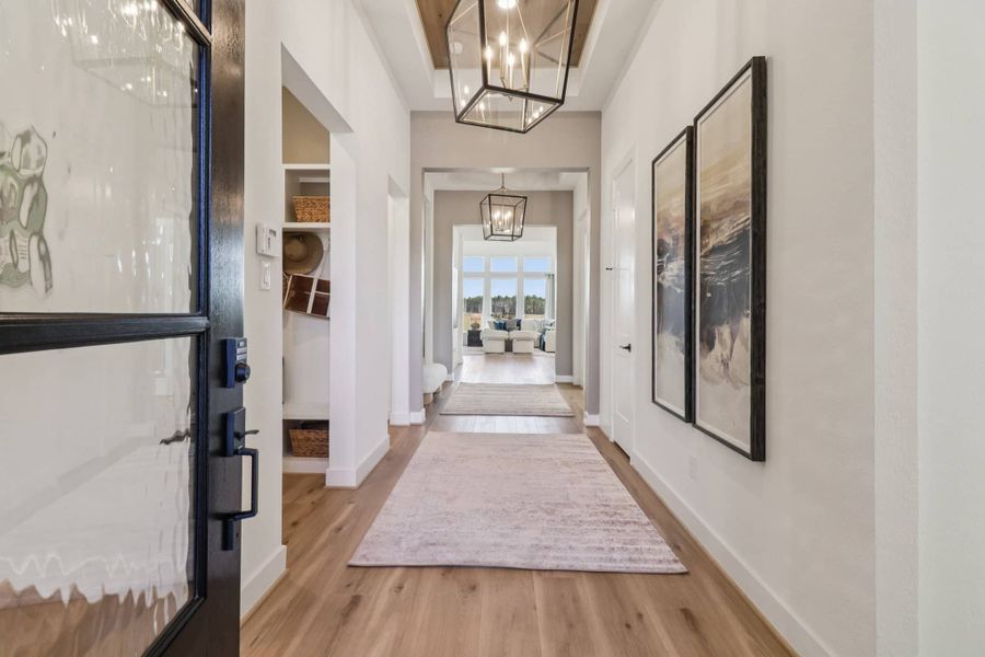 Furnished interior view inside a new home in Audubon, Magnolia (Image 10). Furnished interior view inside a new home in Audubon, Magnolia (Image 10).
