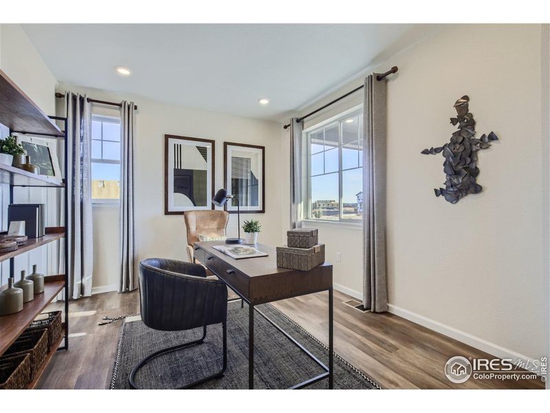 Main Level Study/Office Main Level Study/Office