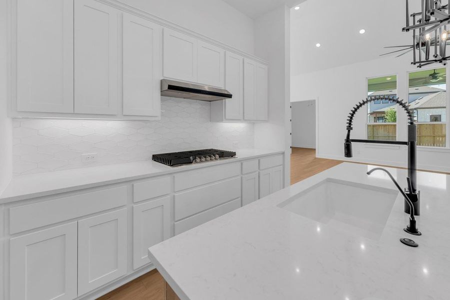 Furnished interior view inside a new home in Flora, Hutto (Image 9).