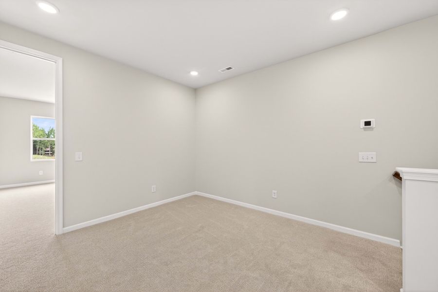 Spacious, unfurnished interior of a new home in Amplitude, Charlotte (Image 21). Spacious, unfurnished interior of a new home in Amplitude, Charlotte (Image 21).