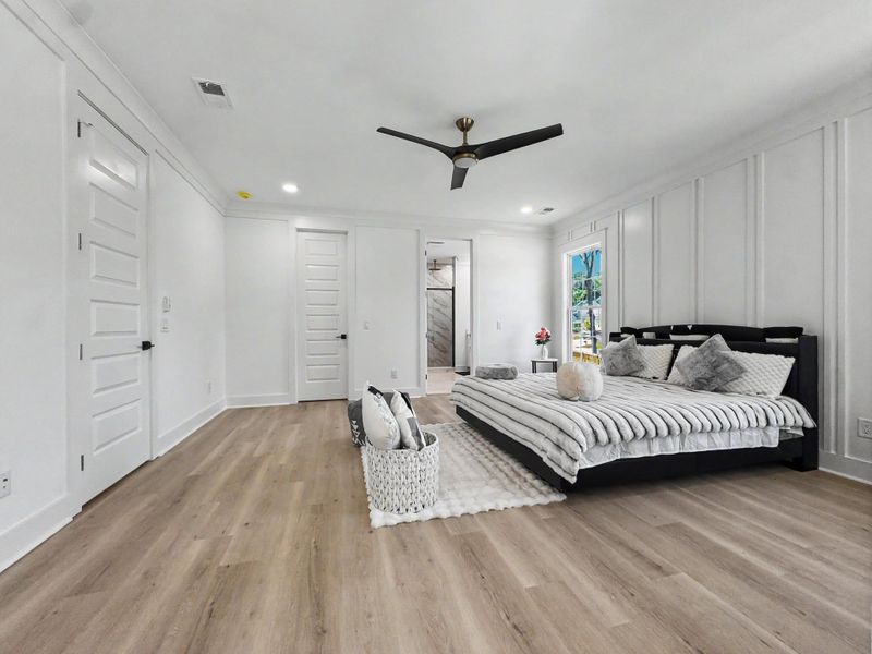 Furnished interior view inside a new home in , Summerville (Image 37). Furnished interior view inside a new home in , Summerville (Image 37).