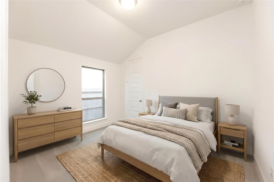 Furnished interior view inside a new home in Jordan Ranch, Fulshear (Image 9).