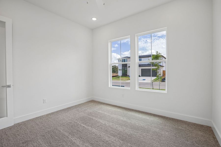 Spacious, unfurnished interior of a new home in Freedom at Anthem, Kyle (Image 29). Spacious, unfurnished interior of a new home in Freedom at Anthem, Kyle (Image 29).