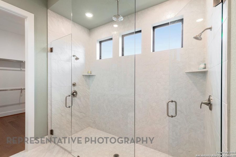 Furnished interior view inside a new home in Prominence, San Antonio (Image 26).