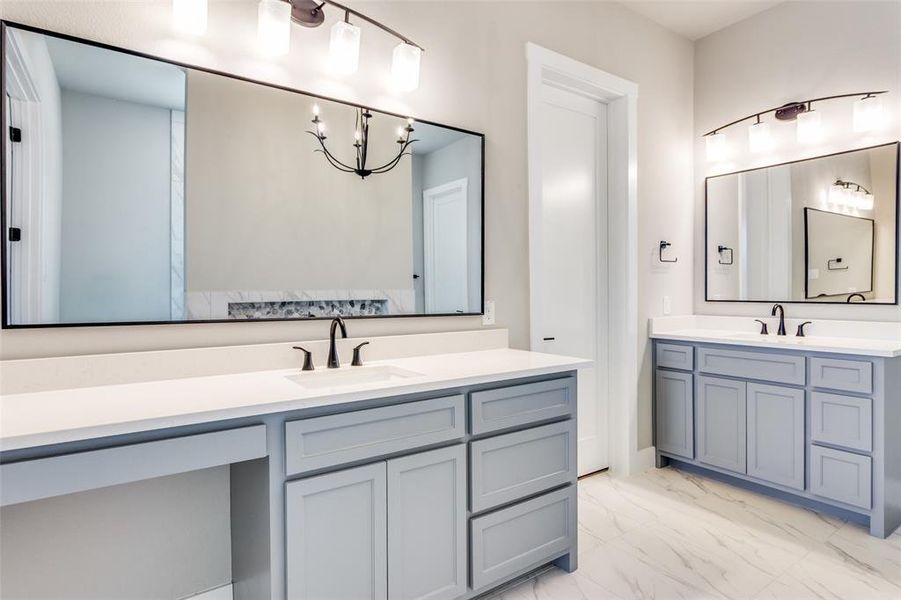 Furnished interior view inside a new home in , Weatherford (Image 11).